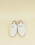 Hermes Blanc OZ Mules 37