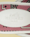 Hermes Blanc OZ Mules 37