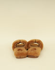 Hermes Naturel Oran Shearling Sandal 37