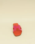 Hermes Bicolor Oran Sandal 37