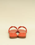 Hermes Bicolor Oran Sandal 37