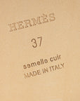 Hermes Bicolor Oran Sandal 37