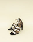 Hermes Bicolor Chaine D'ancre Romy Sandals 37