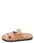 Hermes Nude Chypre Suede Goatskin Sandal 38.5