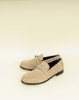 Hermes Beige Destin Loafer 38