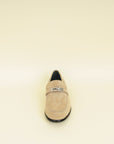 Hermes Beige Destin Loafer 38