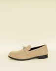 Hermes Beige Destin Loafer 38