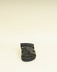 Hermes Noir Chypre Sandal 38