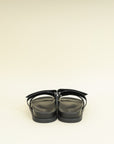 Hermes Noir Chypre Sandal 38