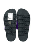 Hermes Purple Satin Chypre Sandal 38