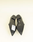 Hermes Noir Kelly Ballet Flat 38