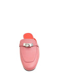 Hermes Rose Aphrodite Oz Mule 38