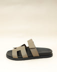 Hermes Etoupe Chypre Sandals 39