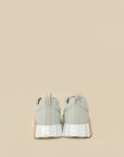 Hermes Gris Suede Mesh Bouncing Sneaker 40