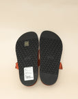 Hermes Maroon Muscavado Chypre Suede Goatskin Sandal 40