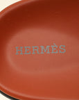 Hermes Maroon Muscavado Chypre Suede Goatskin Sandal 40