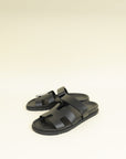 Hermes Noir Chypre Sandal 41