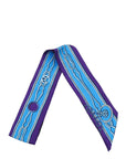Hermes Ultra Violet Cobalt Silk Maillons Twilly