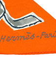 Hermes Orange Chevaux En Liberte Twilly