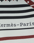 Hermes Rouge H Festival des Amazones Bandana Folk Twilly