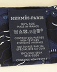 Hermes Bleu Festival des Amazones Bandana Folk Twilly