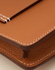 Hermes Gold Roulis Slim Evercolor Wallet