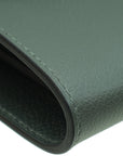 Hermes Vert Chypress Kelly To Go Evercolor Wallet
