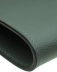 Hermes Vert Chypress Kelly To Go Evercolor Wallet