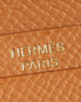 Hermes Gold Bearn Compact Wallet