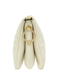 Louis Vuitton Blanc Monogram Embossed Coussin PM Bag