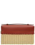 Loro Piana Bicolor Wicker Extra Pocket