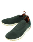 Loro Piana Agano Green 360 LP Microfibre Slip On Sneaker 36.5