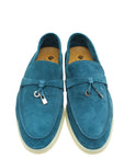 Loro Piana Starry Sapphire Summer Charms Walk Loafer 37