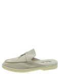 Loro Piana Tapioca Babouche Charms Walk Loafers 38