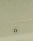 Loro Piana Tapioca Babouche Charms Walk Loafers 38
