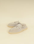 Loro Piana Tapioca Babouche Charms Walk Loafer 39