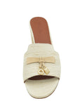 Loro Piana Birch Bark Summer Charm Sandal 40