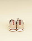 Loro Piana Beige Melange 360 LP Lady Flexy Walk Sneaker 40
