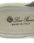 Loro Piana Powder Pearl Charms Walk Babouche Loafer 38.5