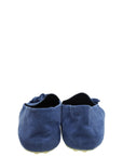 Loro Piana Blue Fluorite Suede Dot Sole Walk Loafer 36