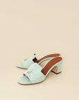 Loro Piana Aqua Summer Charms Sandal 38