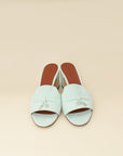 Loro Piana Aqua Summer Charms Sandal 38