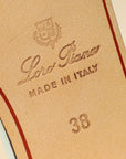 Loro Piana Aqua Summer Charms Sandal 38