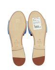 Loro Piana Space Blue Summer Charms Sandal 40