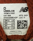 Loro Piana x New Balance Raw Cashew 990v6 Sneakers 37
