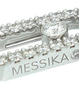 Messika 18K White Gold Diamond Care(s) Pave Necklace