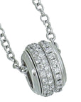 Piaget 18K White Gold Diamond Possession Pendant Necklace