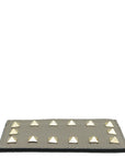 Valentino Gray Rockstud Card Holder