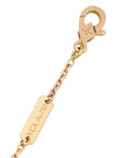 Van Cleef & Arpels 18K Rose Gold Diamond Silver Obsidian Vintage Alhambra Holiday 2023 Pendant Necklace