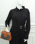 Goyard Bicolor Goyardine Saigon Souple Mini Bag